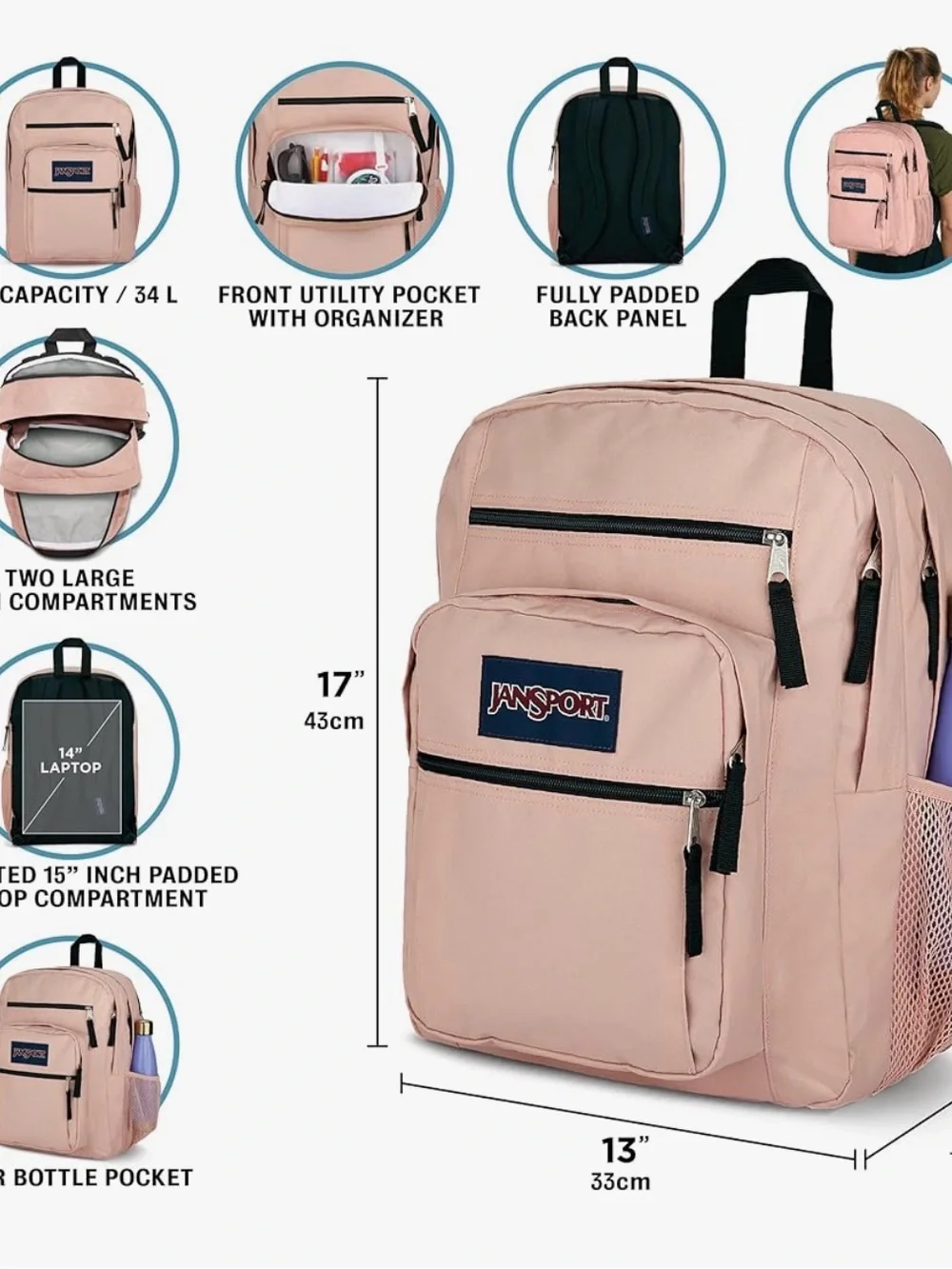 Jansport Cyberspace Galaxy Backpack